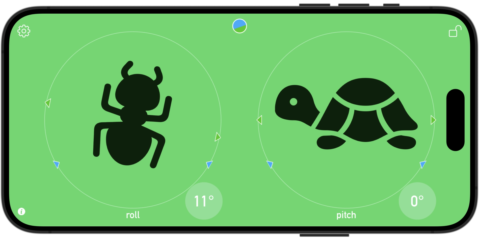 Inclinometer App for iPhone and iPad Customisable Inclinometer App for iPhone and iPad.
Inclinometers can be fun